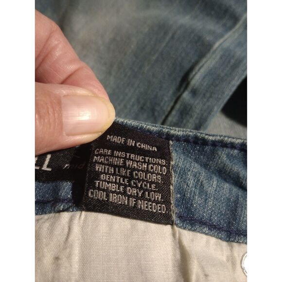 Alloy Apparel Junior's Size 13 X 35 Tall Cybill Mid Rise Skinny Jeans - Vintage - Picture 9 of 9